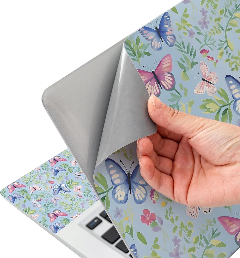 AORTDES Laptop Skin Sticker 12.1 13 13.3 14 15 15.6 Inches Netbook Sticker Decal Reusable Universal Notebook PC Art Personalized Protector by (AD-NEK-72 Butterflies) - Image 5